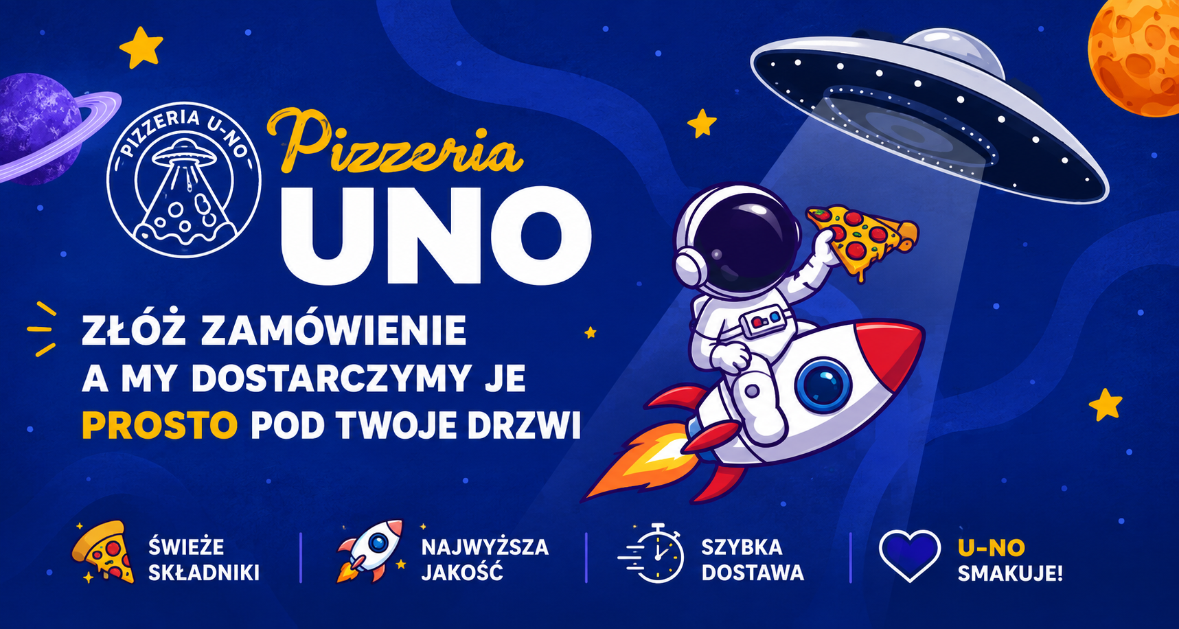 Pizzeria UNO - Koszalin - Banner - Mobile