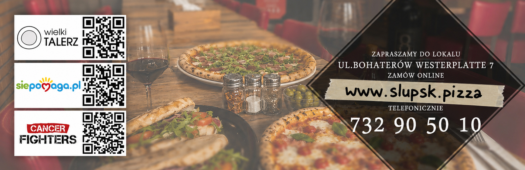 Warsztat Pizzy Maranello - Banner - Mobile