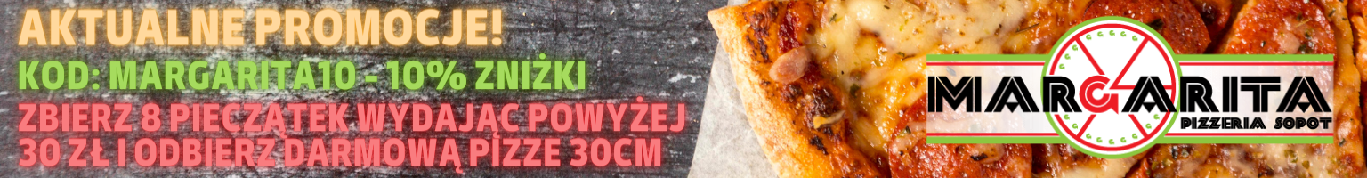 Pizzeria Margarita - Sopot - Banner - Mobile