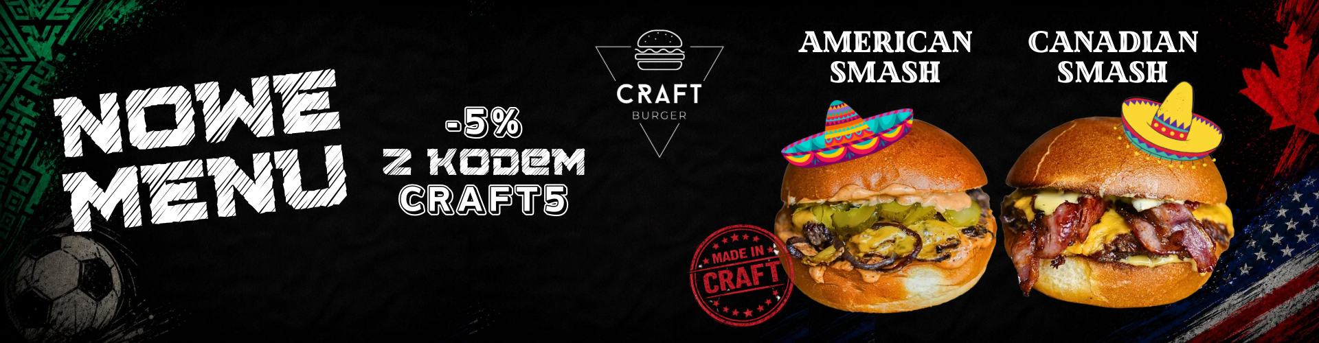 Craft Burger - Banner - Mobile