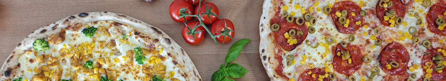 Pizzeria OKRĄGŁE CO NIECO - Pizza na dowóz i wynos - Dąbrowa Białostocka i okolice - Banner - Mobile