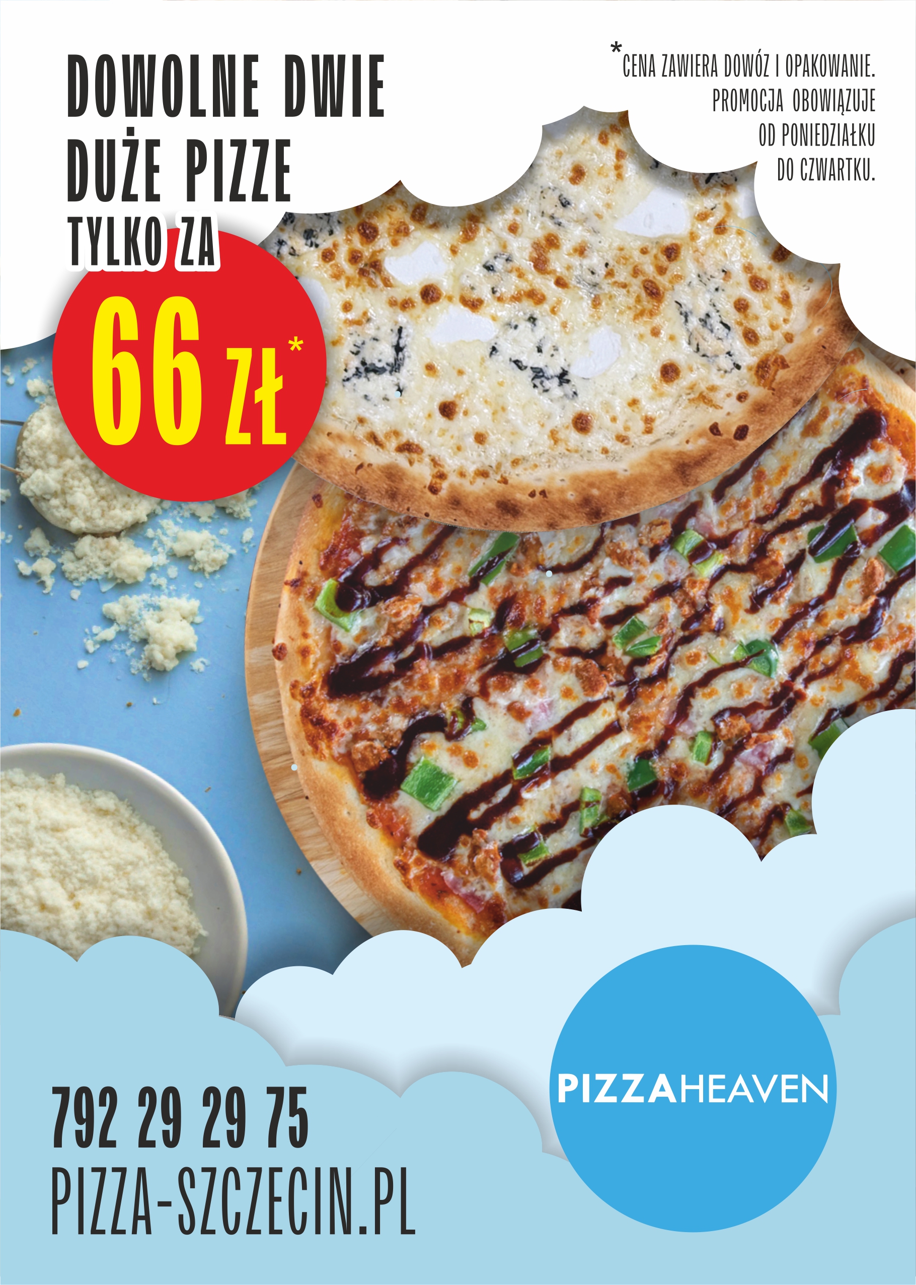 Pizza Heaven - Szczecin - Banner - Mobile