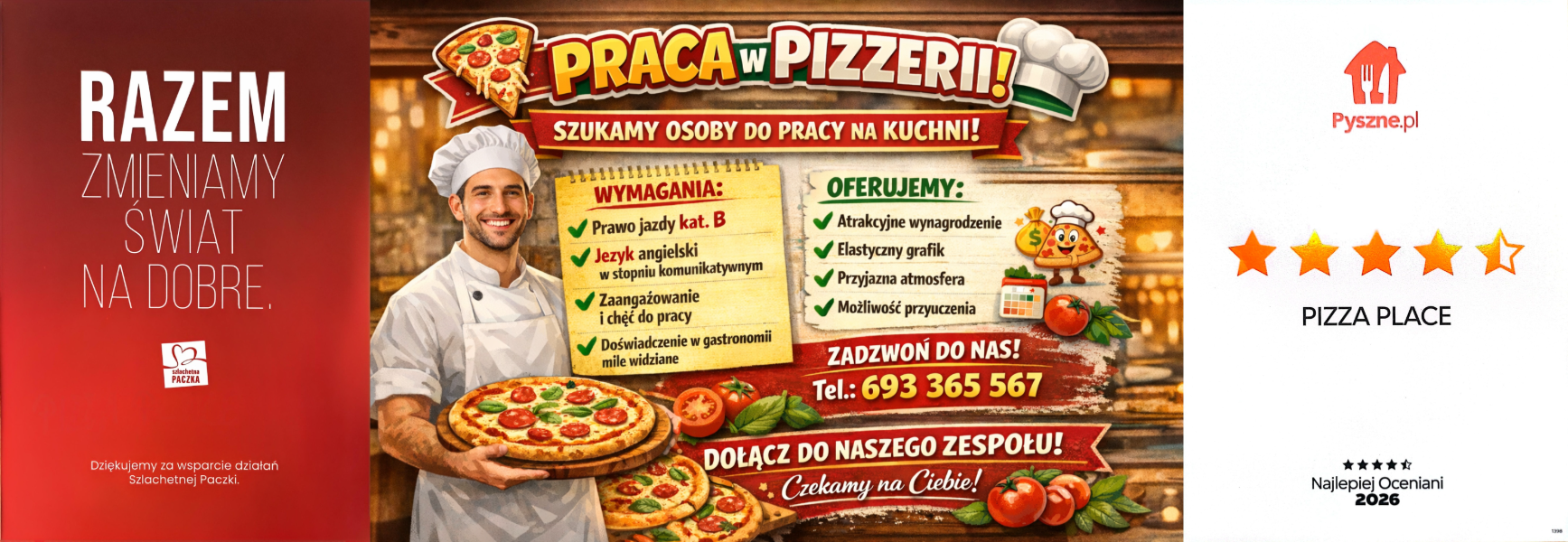Pizza Place - Banner - Mobile