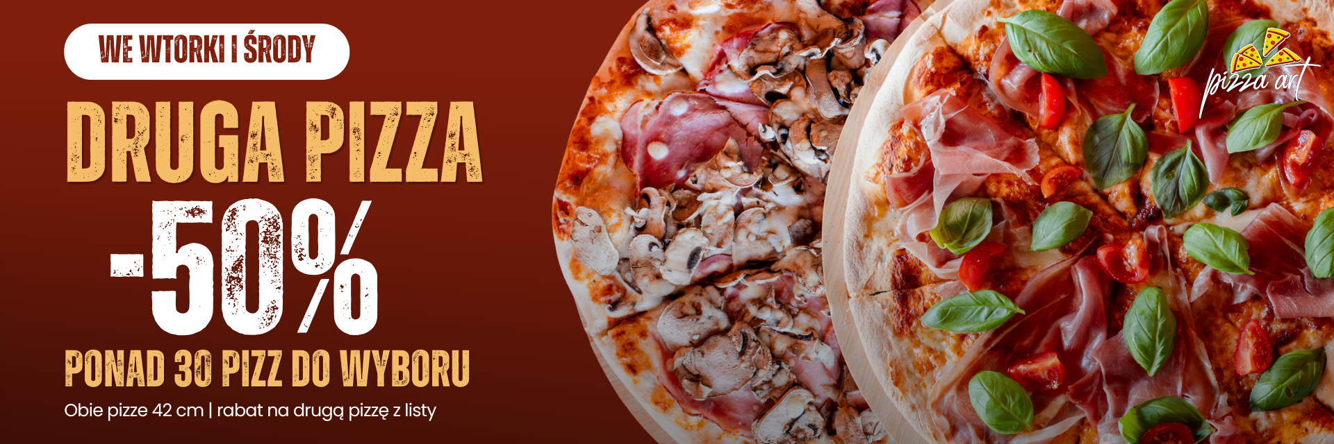 Pizza ART - Sieradz - Banner - Mobile