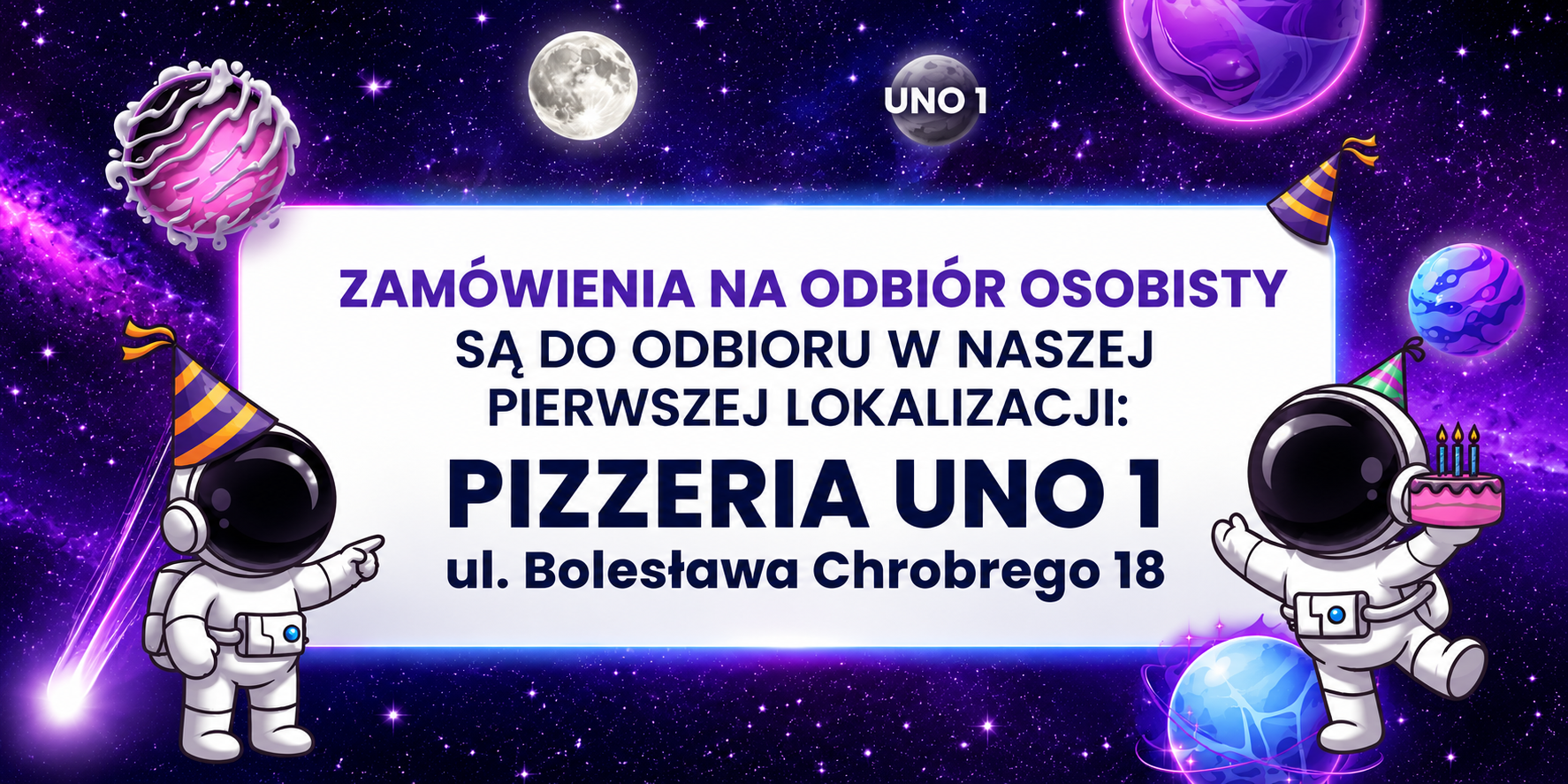 Pizzeria UNO - Koszalin - Banner - Mobile